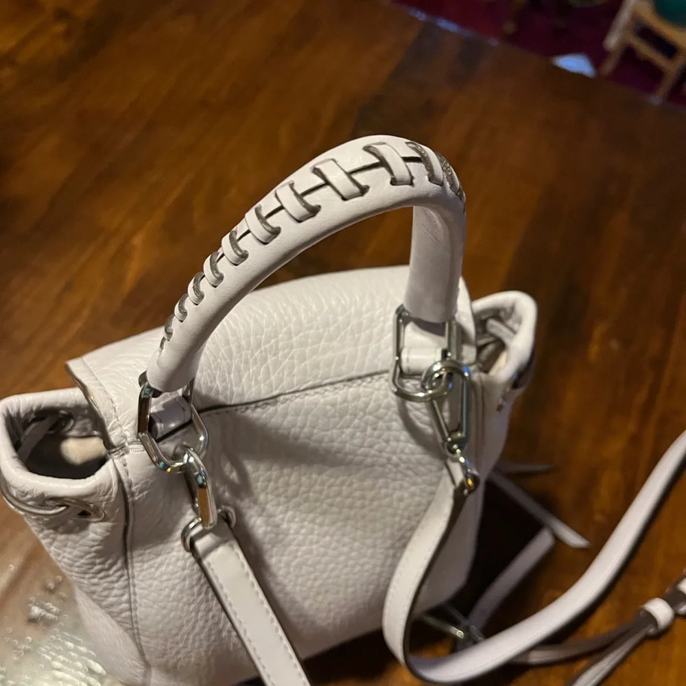 Michael KorsViv soft lilac mist Extra-small Pebbled Leather Mini Backpack - Picture 7 of 16